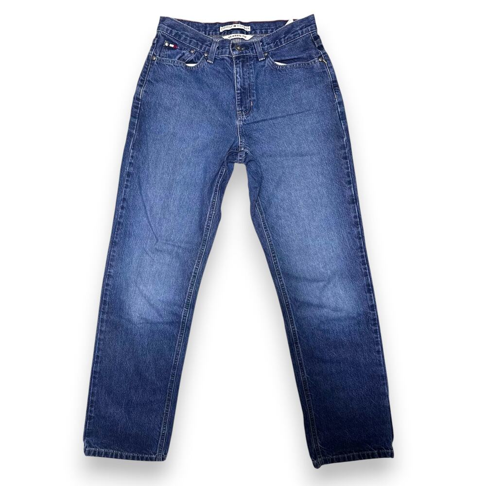 Vintage 90s Tommy Hilfiger Classic Fit Straight Cut Jeans Size 2